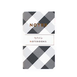 Plaid mini  - notebooks